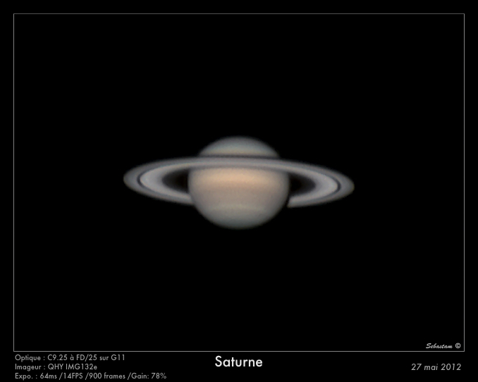 Saturne du 27/05/2012