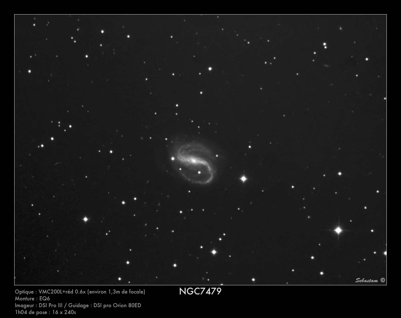 NGC7479 du 25/10/2008
